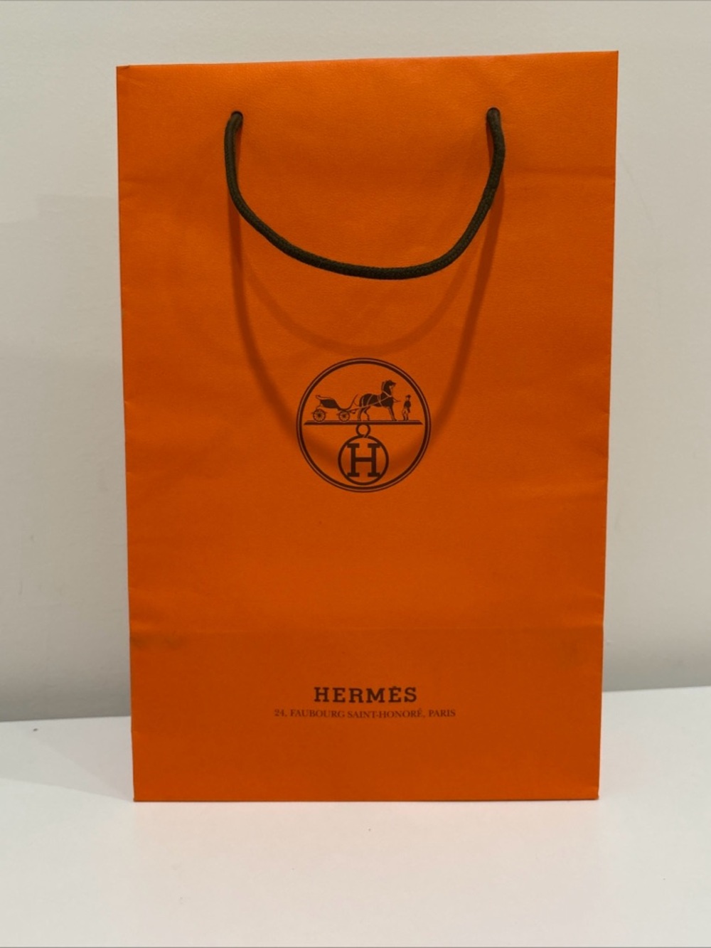 Authentic Hermes Empty Box 13.75” X 8.25” X 2” And Shopping Bag - Picture 11 of 13